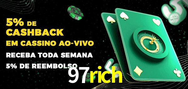 Promoções do cassino ao Vivo 97rich